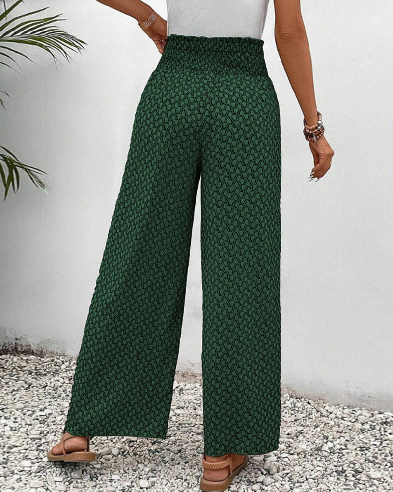 Sapphira | Geometrik Desenli Kadın Pantolonu