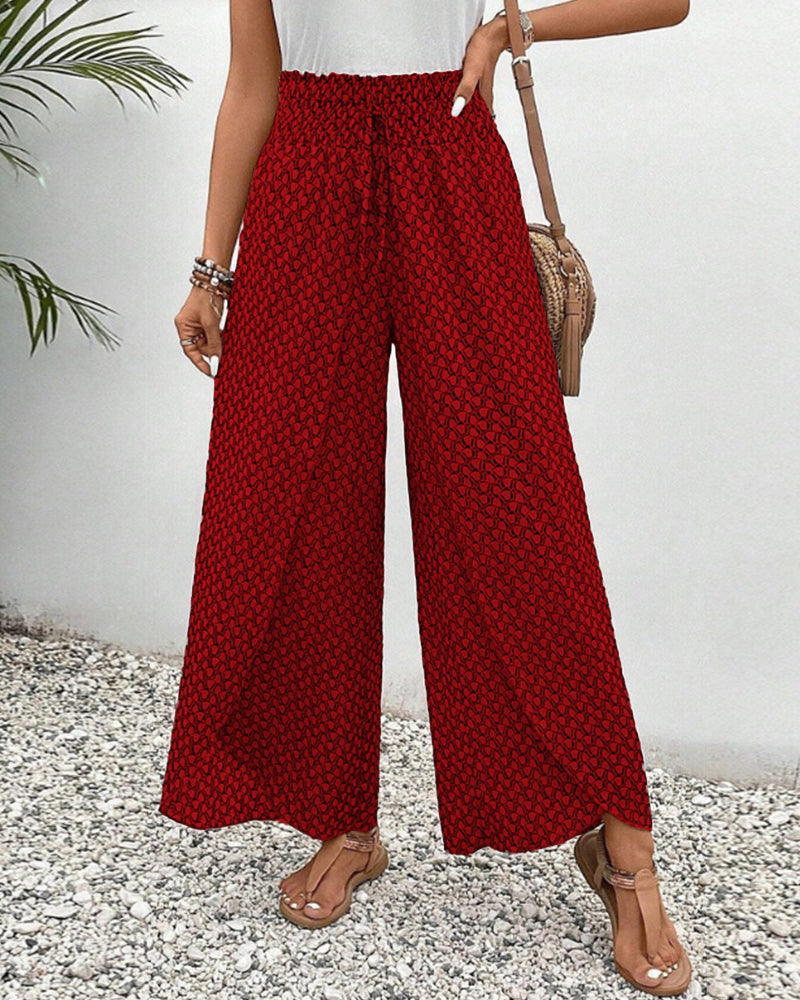 Sapphira | Geometrik Desenli Kadın Pantolonu