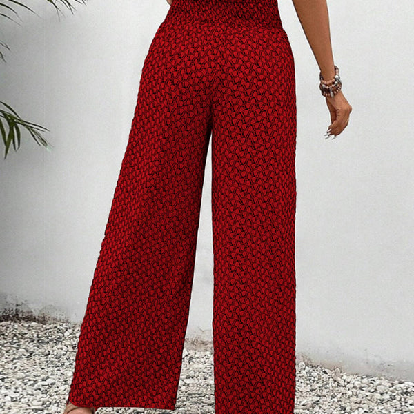 Sapphira | Geometrik Desenli Kadın Pantolonu