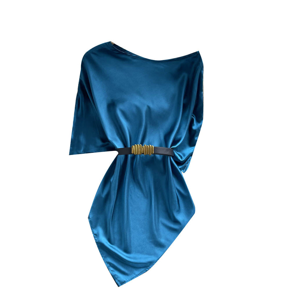 Chic Saten Bluz