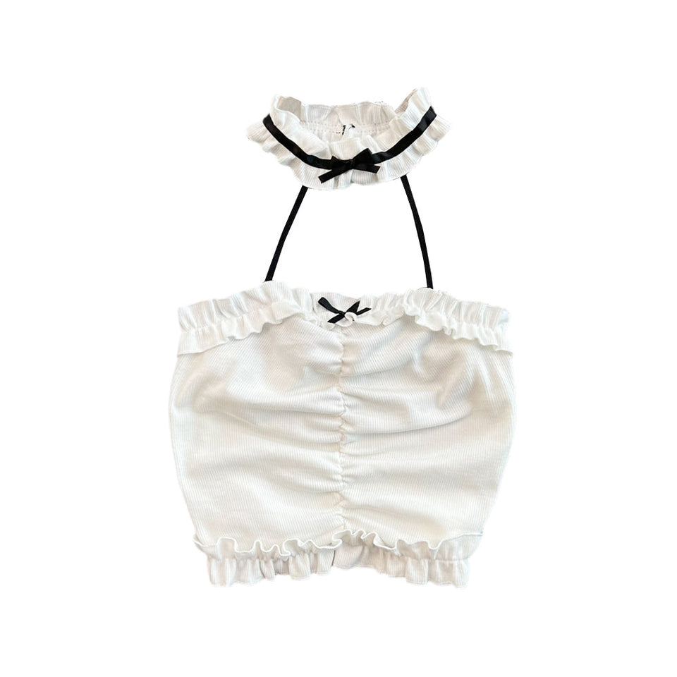 Seksiy Backless Derin Yaka Atlet