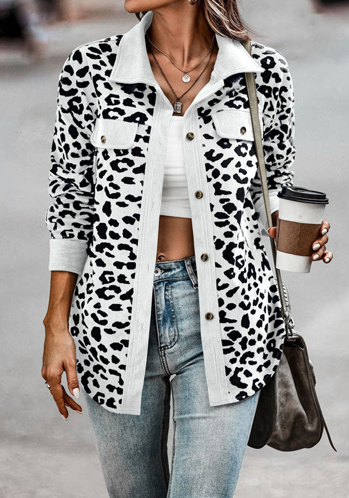 Maddy - Leopar Desenli Ceket