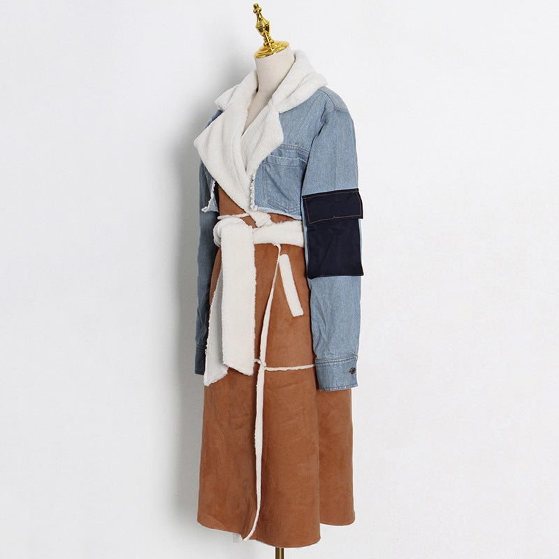 Crystal Coat  DENIM PALTO