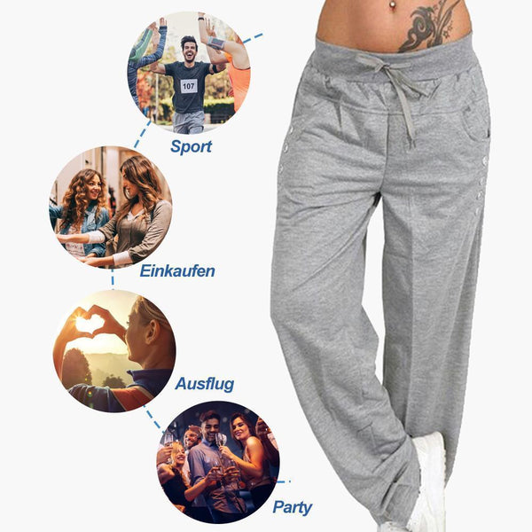 Oversize rahat bol eşofman altı, Unisex spor pantolon