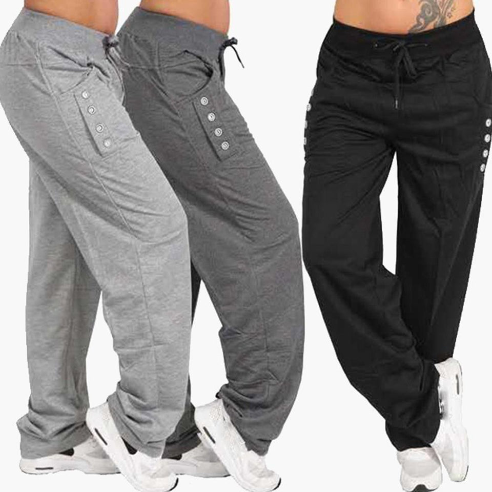Oversize rahat bol eşofman altı, Unisex spor pantolon