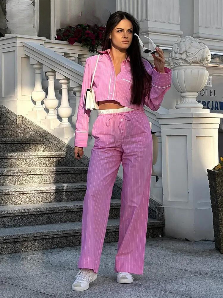 Frieda | Şık set tatlı pembe