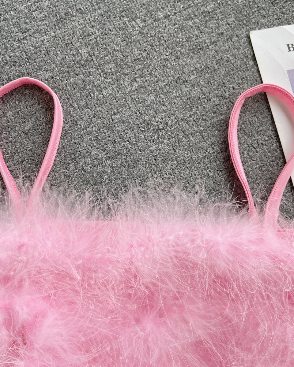 Puffy Crop Şık Bluz