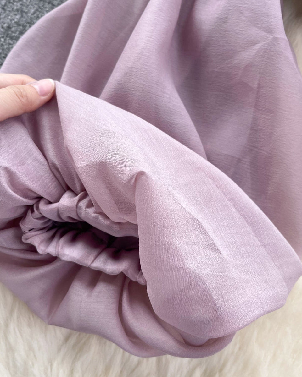 Seksiy Off-shoulder Volanlı Şifon Bluz