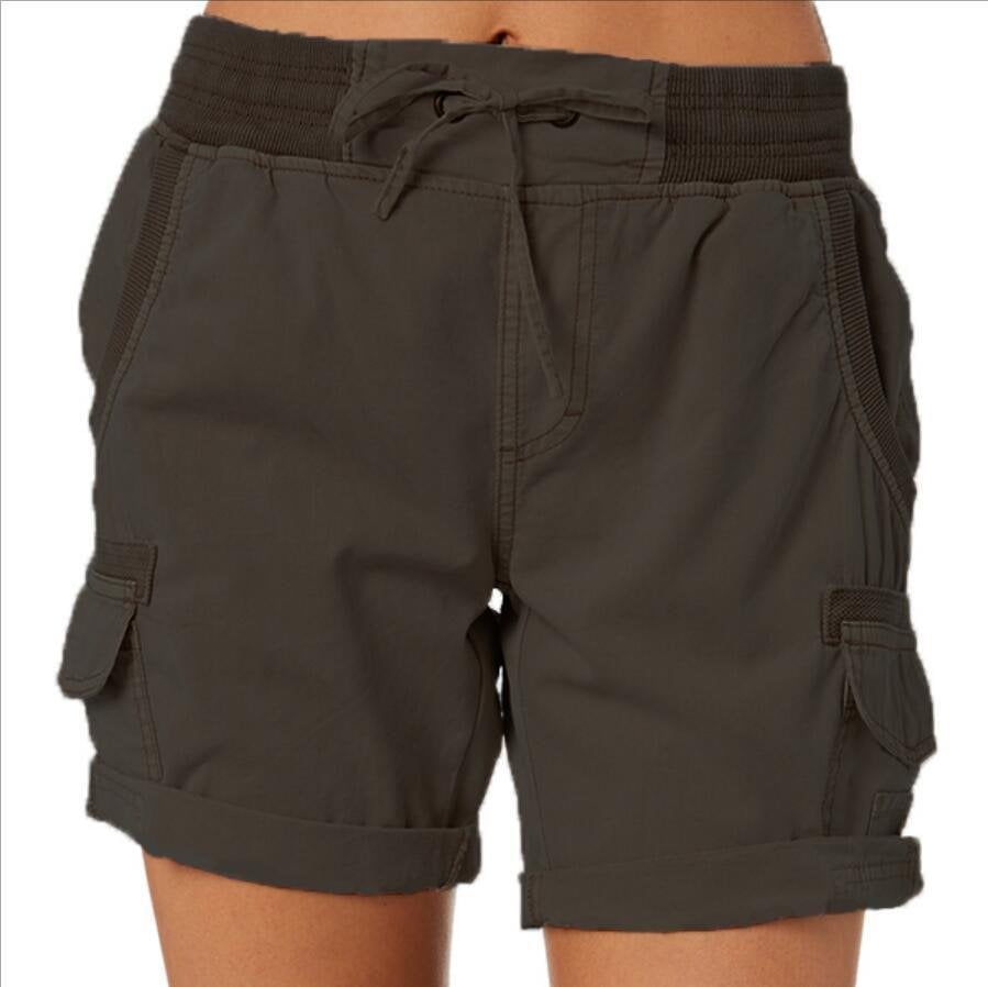 Victoria Yüksek Bel Rahat Short