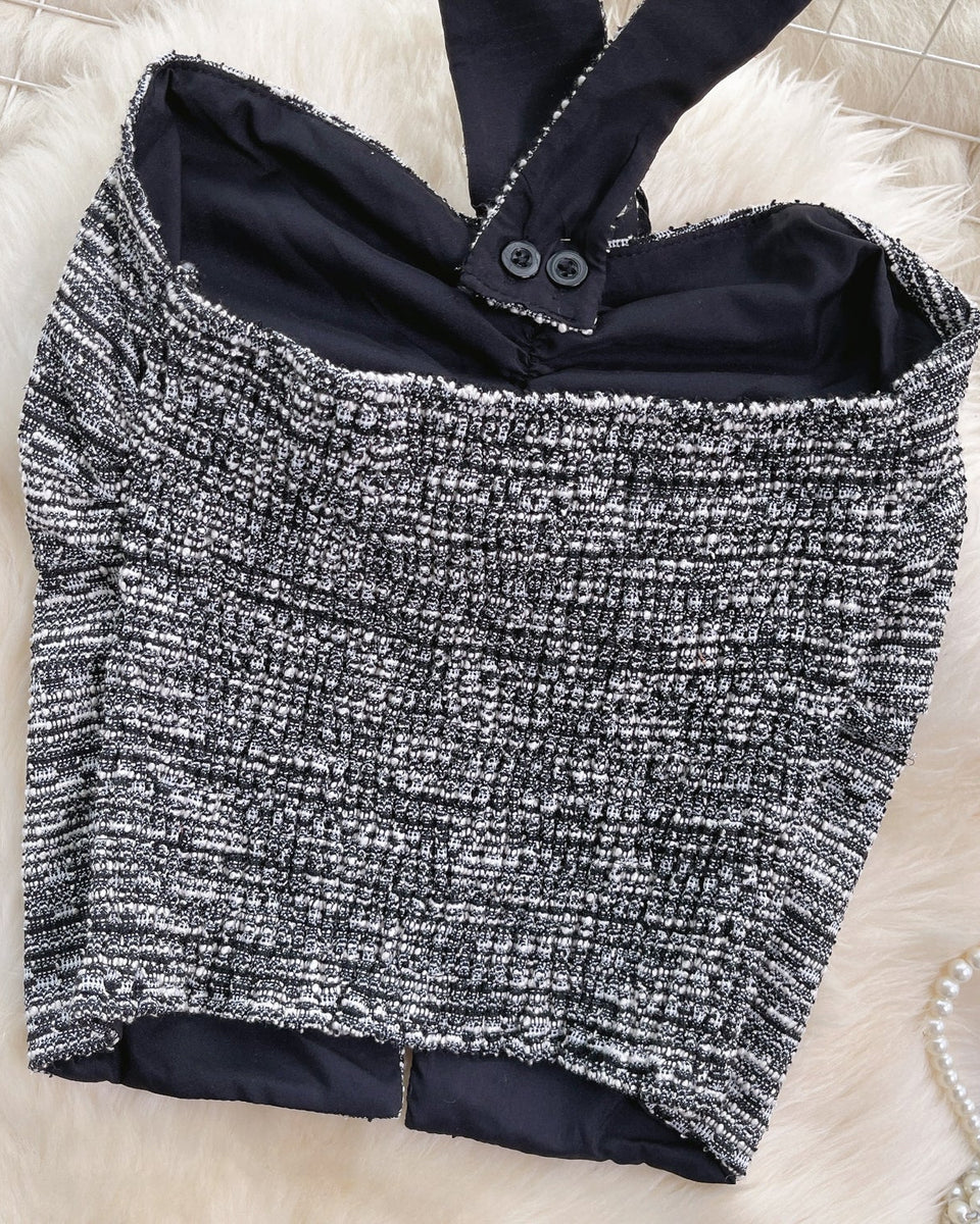 Şık 3D Tasarım Halter Korse