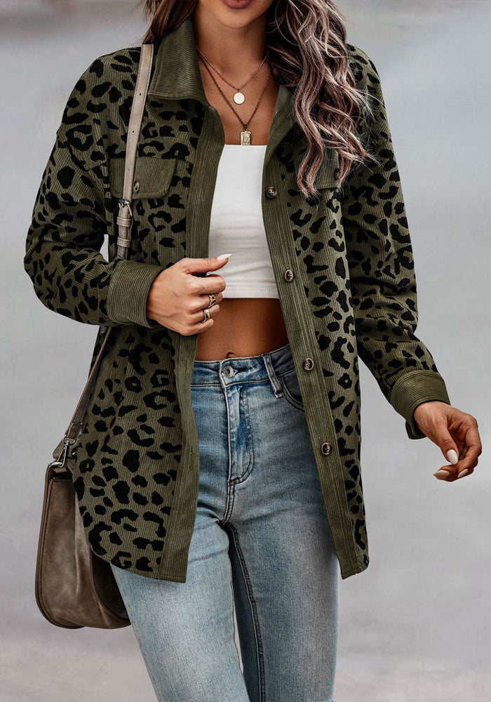 Maddy - Leopar Desenli Ceket