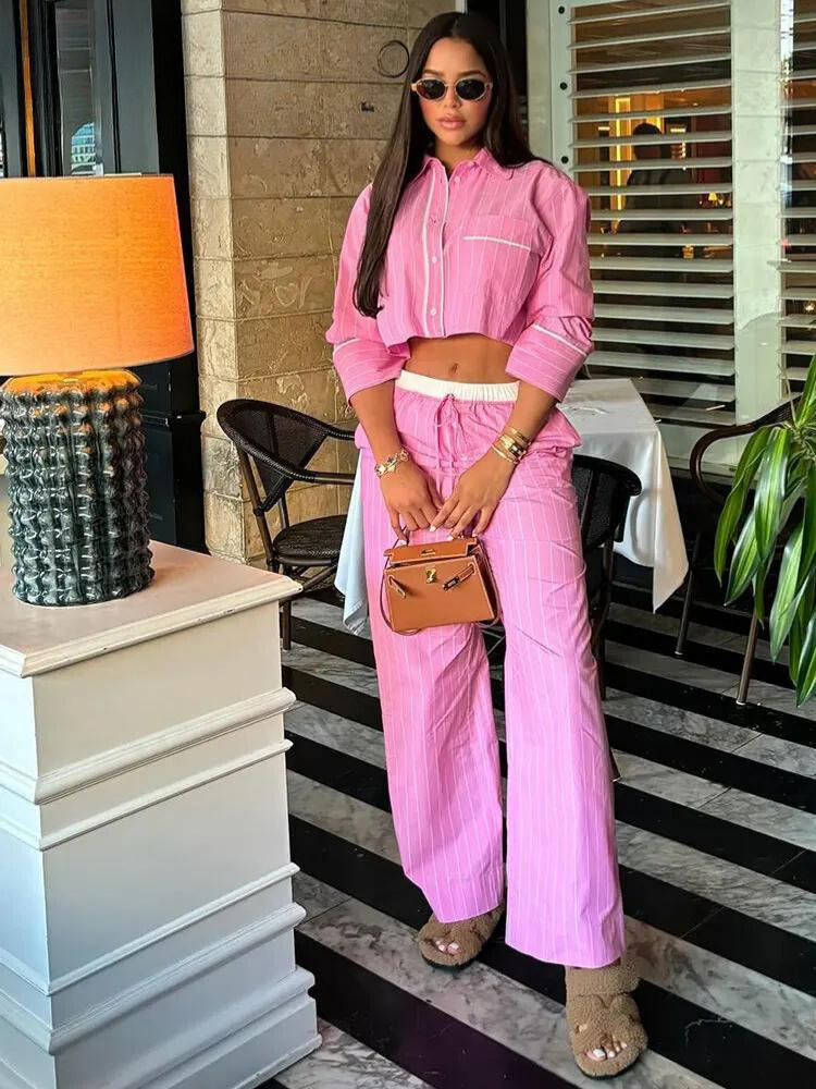 Frieda | Şık set tatlı pembe