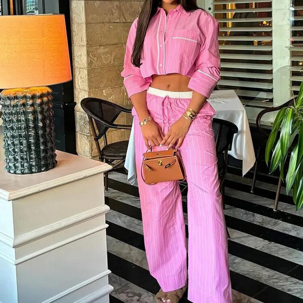 Frieda | Şık set tatlı pembe