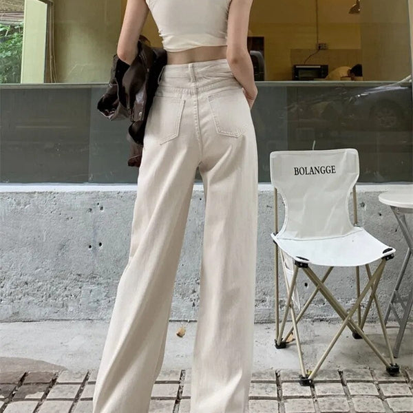 Ellen – Modern, bol paça yüksek bel pantolon