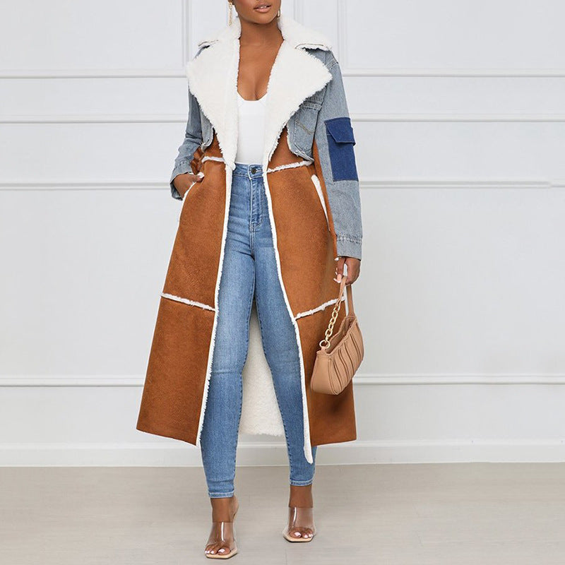 Crystal Coat  DENIM PALTO