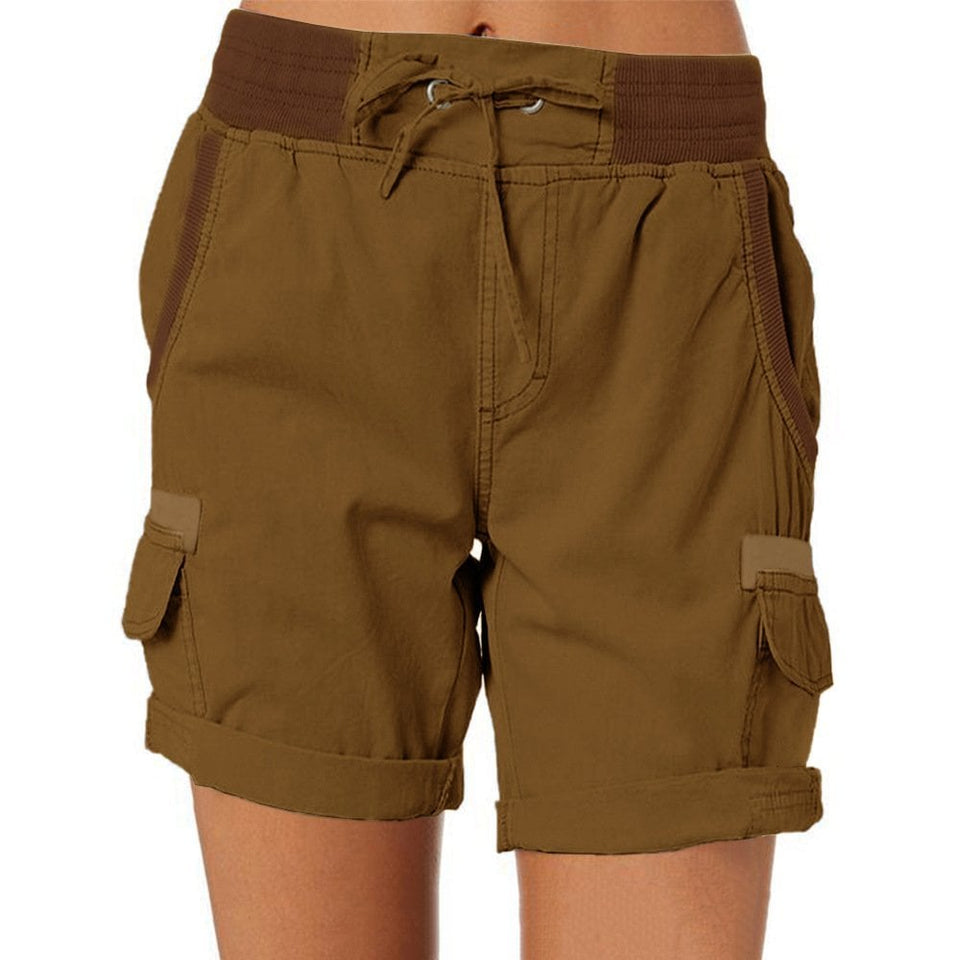 Victoria Yüksek Bel Rahat Short