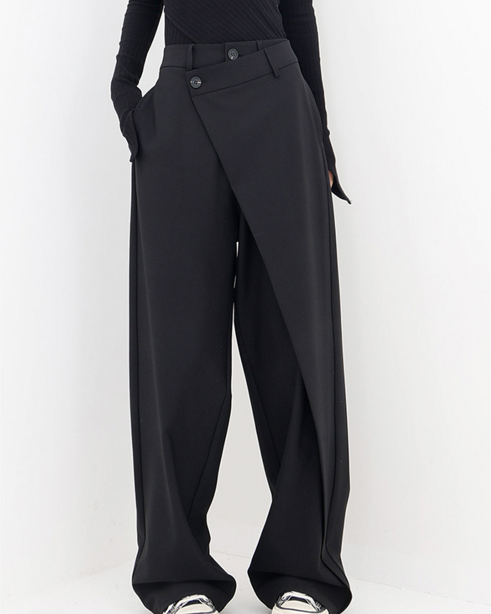 Anna | Asimetrik Baggy Pantolon