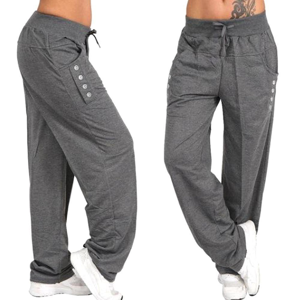 Oversize rahat bol eşofman altı, Unisex spor pantolon