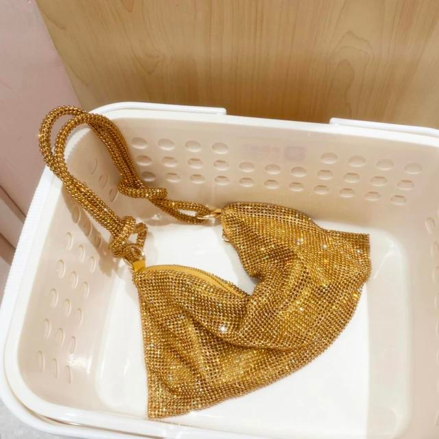 Parlak Strass Taşlı Akşam Çantası