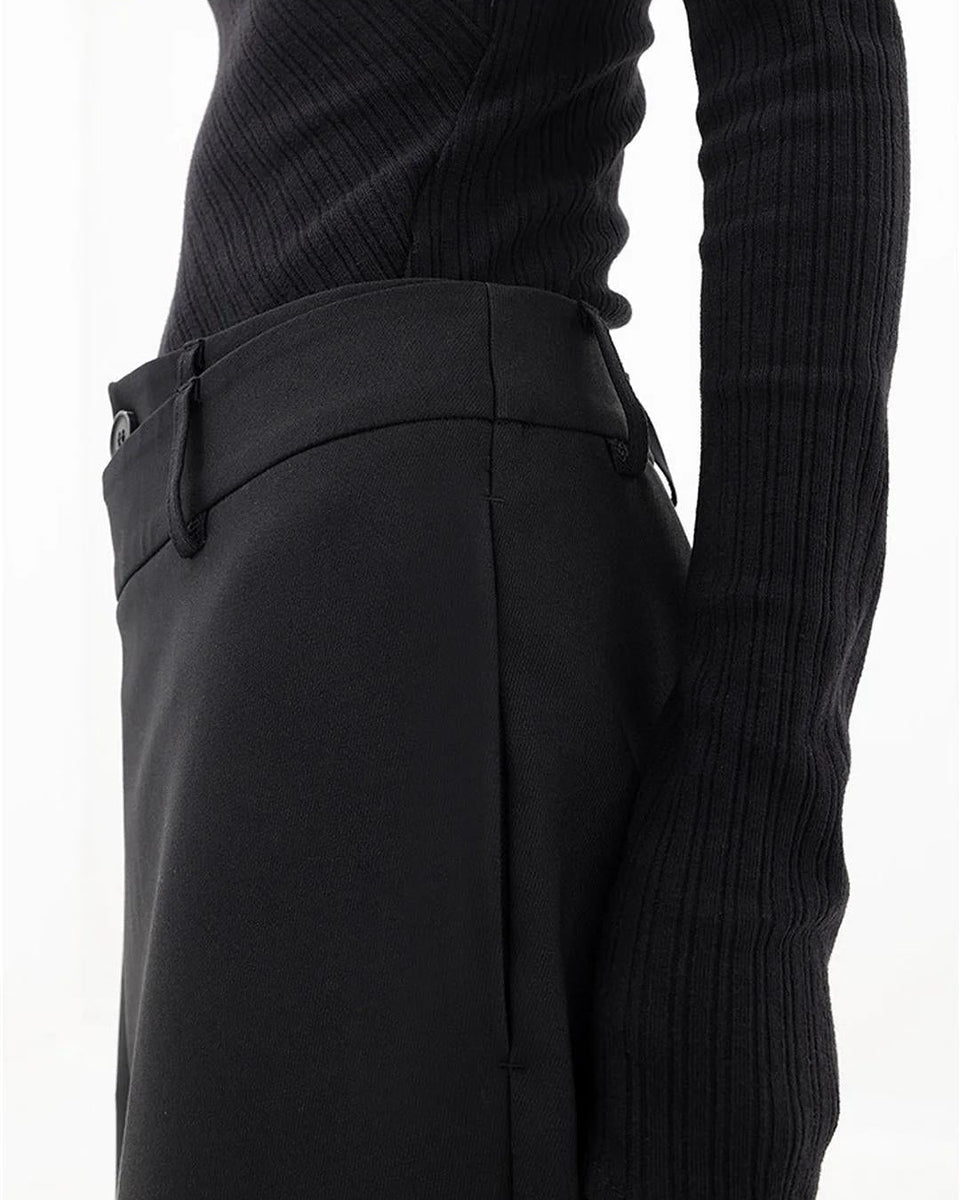 Anna | Asimetrik Baggy Pantolon