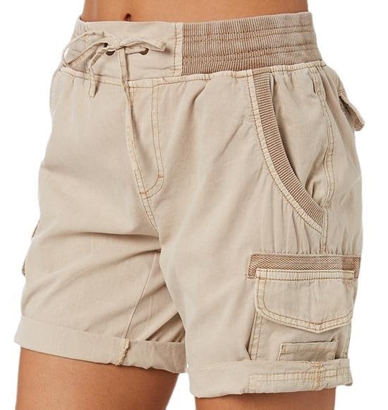 Victoria Yüksek Bel Rahat Short