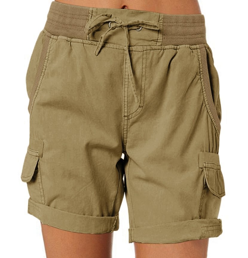 Victoria Yüksek Bel Rahat Short
