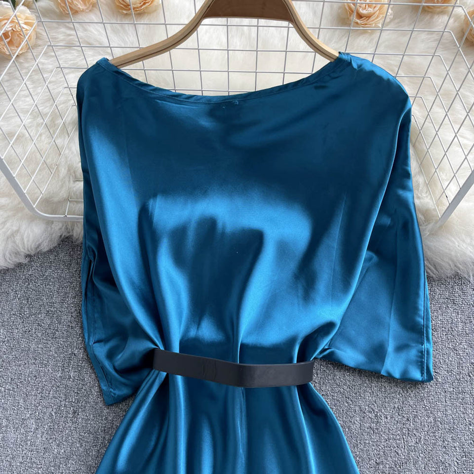 Chic Saten Bluz