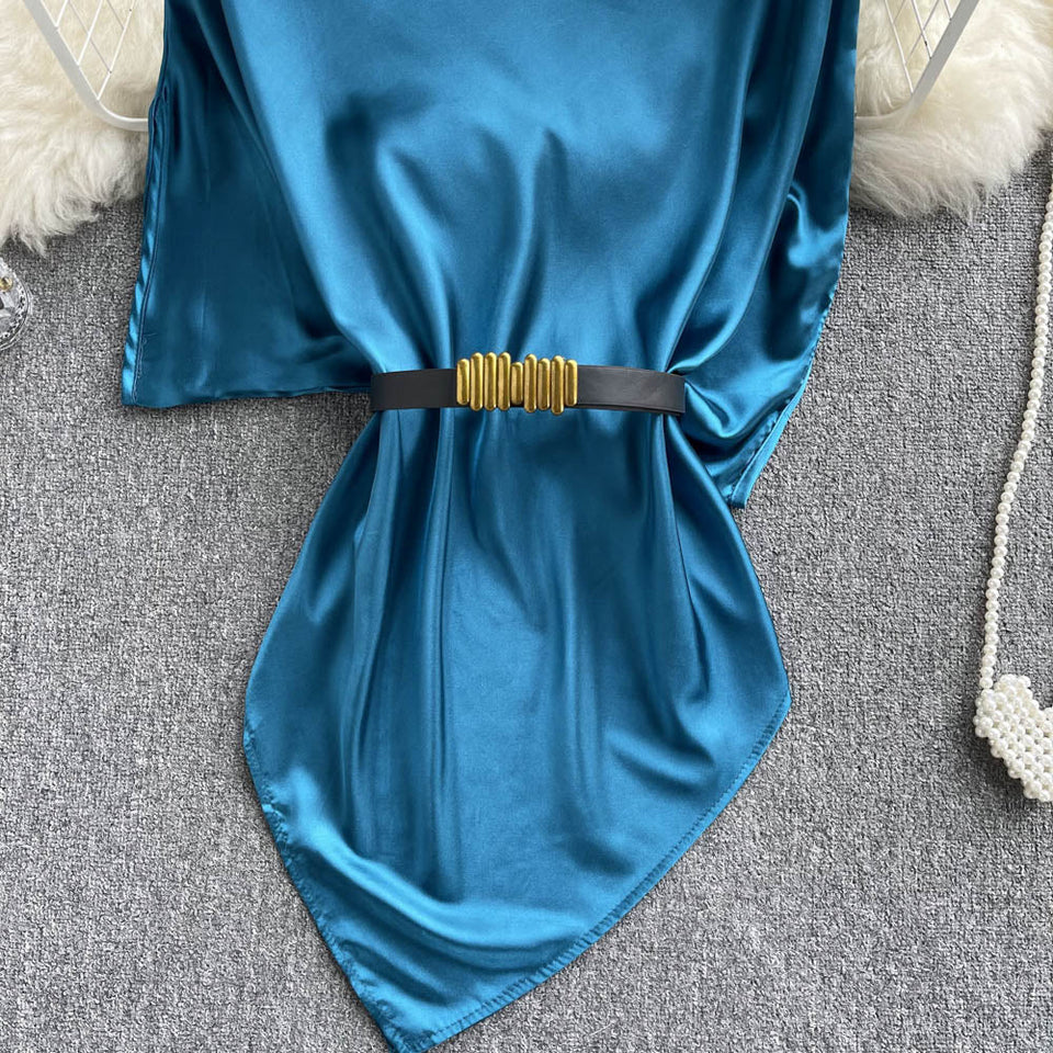 Chic Saten Bluz