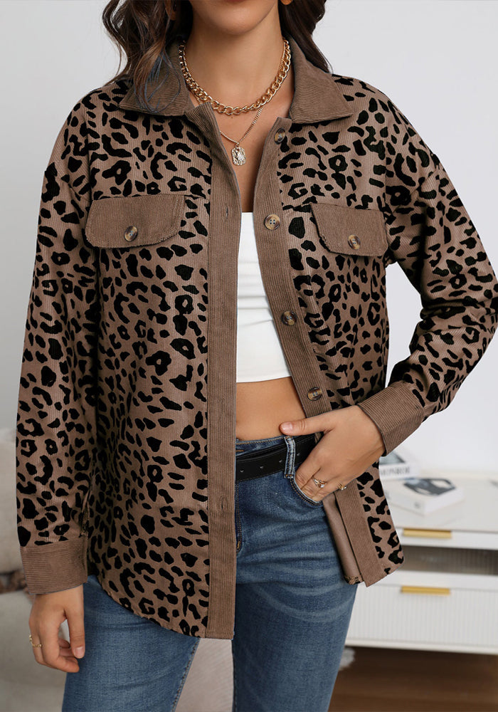 Maddy - Leopar Desenli Ceket