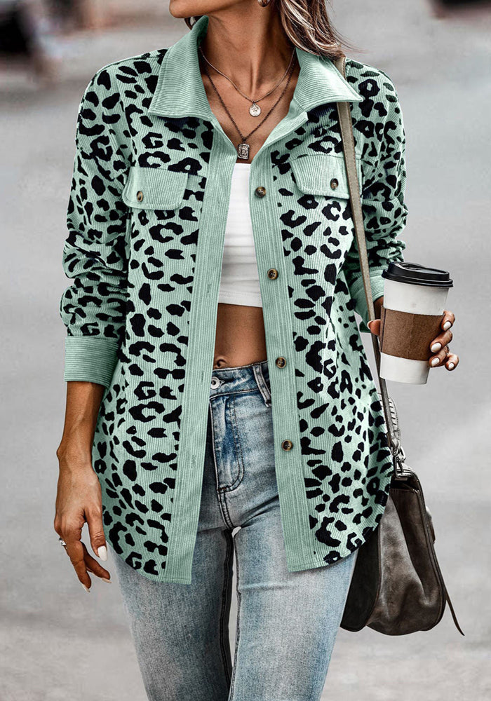 Maddy - Leopar Desenli Ceket