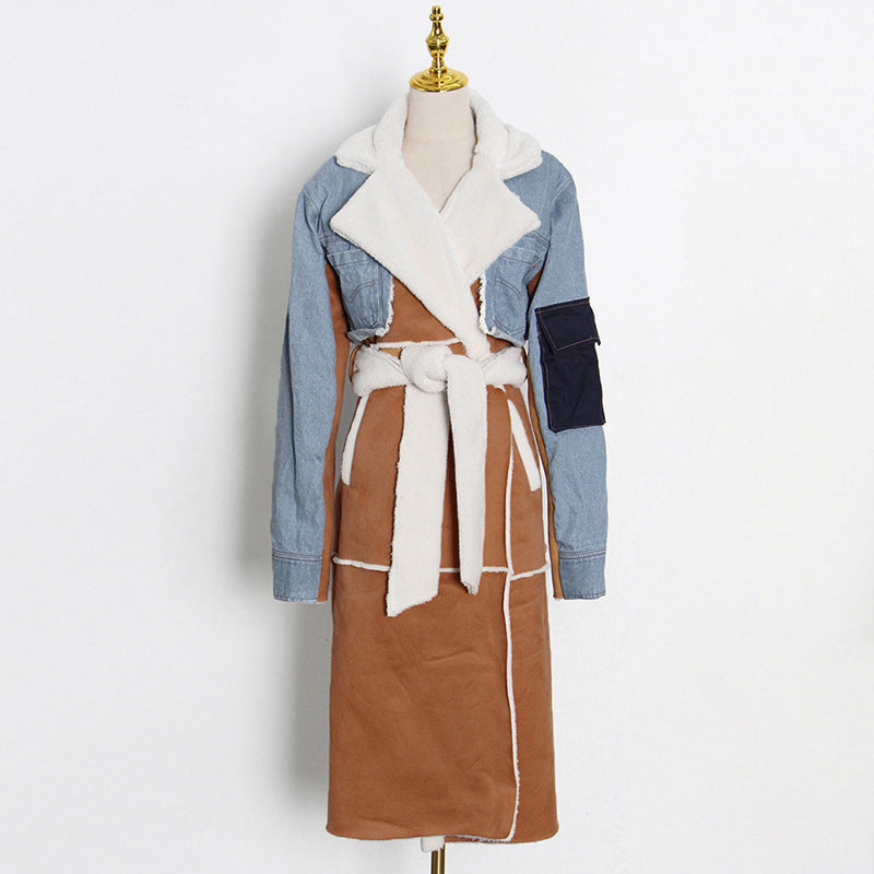 Crystal Coat  DENIM PALTO