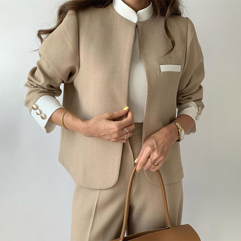 Daisy™ - Şık Blazer Pantolon Seti
