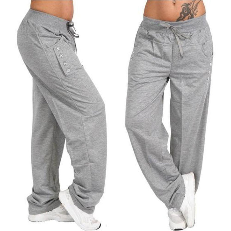 Oversize rahat bol eşofman altı, Unisex spor pantolon