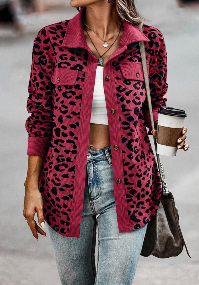 Maddy - Leopar Desenli Ceket
