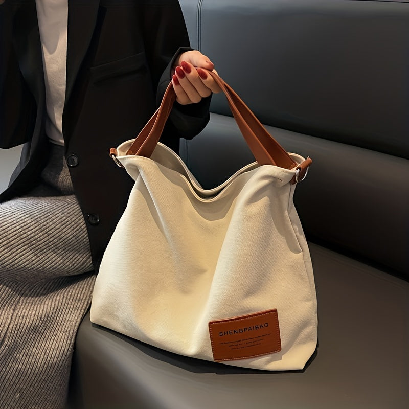 AdeleBag – Sade Kanvas Omuz Çantası