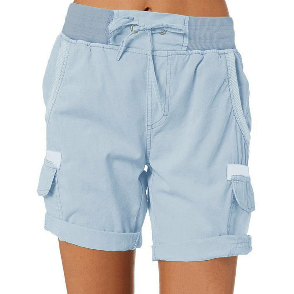 Victoria Yüksek Bel Rahat Short