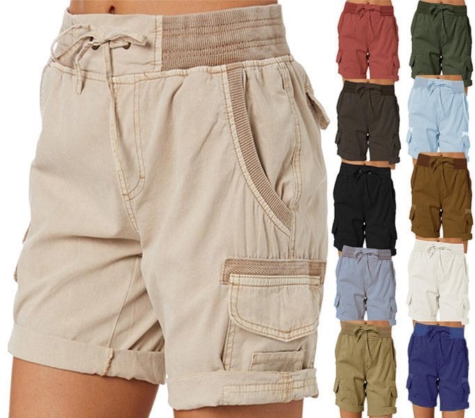 Victoria Yüksek Bel Rahat Short