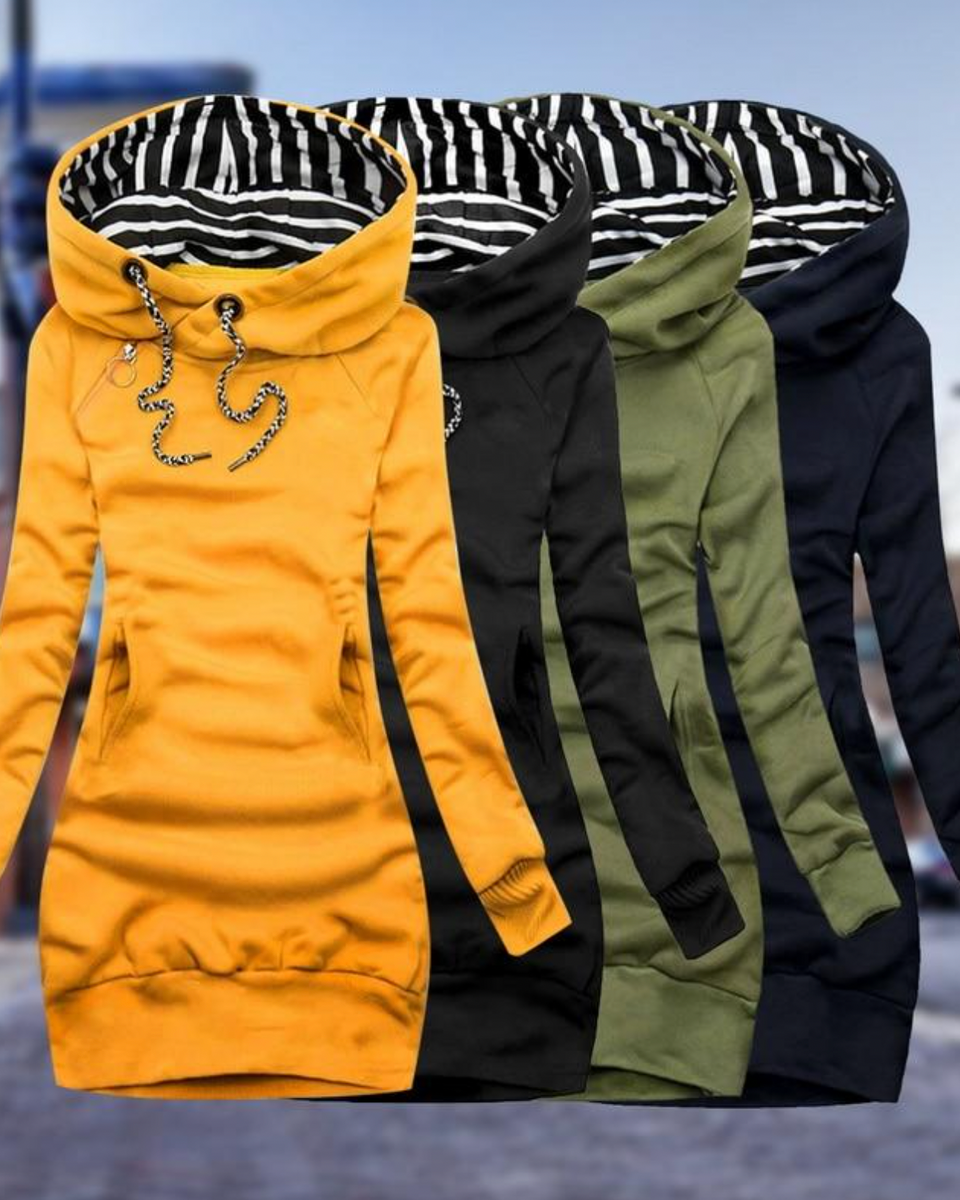 LEONAS - Kış için Sıcak Uzun Kollu Sweatshirt