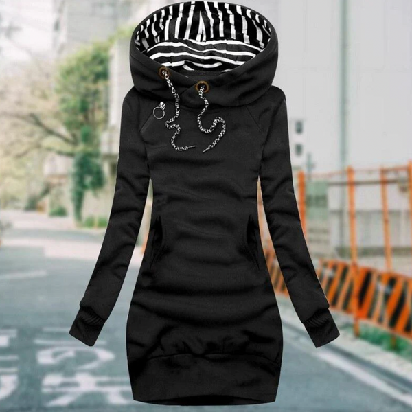 LEONAS - Kış için Sıcak Uzun Kollu Sweatshirt