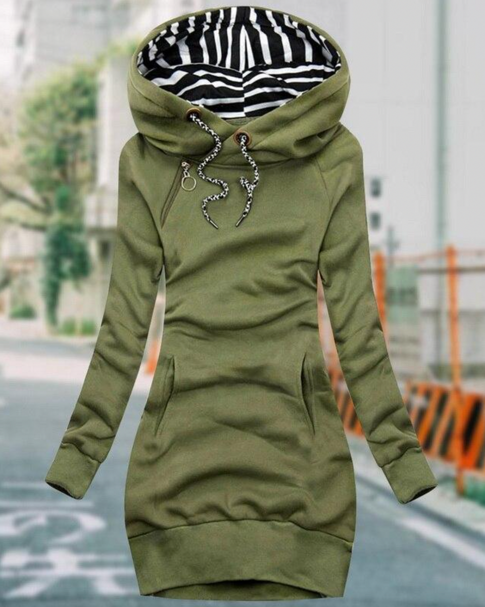 LEONAS - Kış için Sıcak Uzun Kollu Sweatshirt
