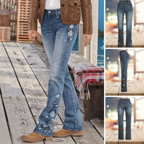 Theodora - Modern Denim Pantolon