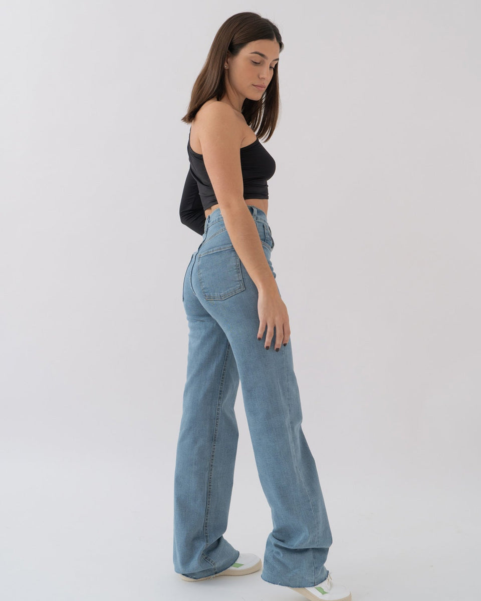 Prairie | Geniş Paçalı Açık Mavi Jean