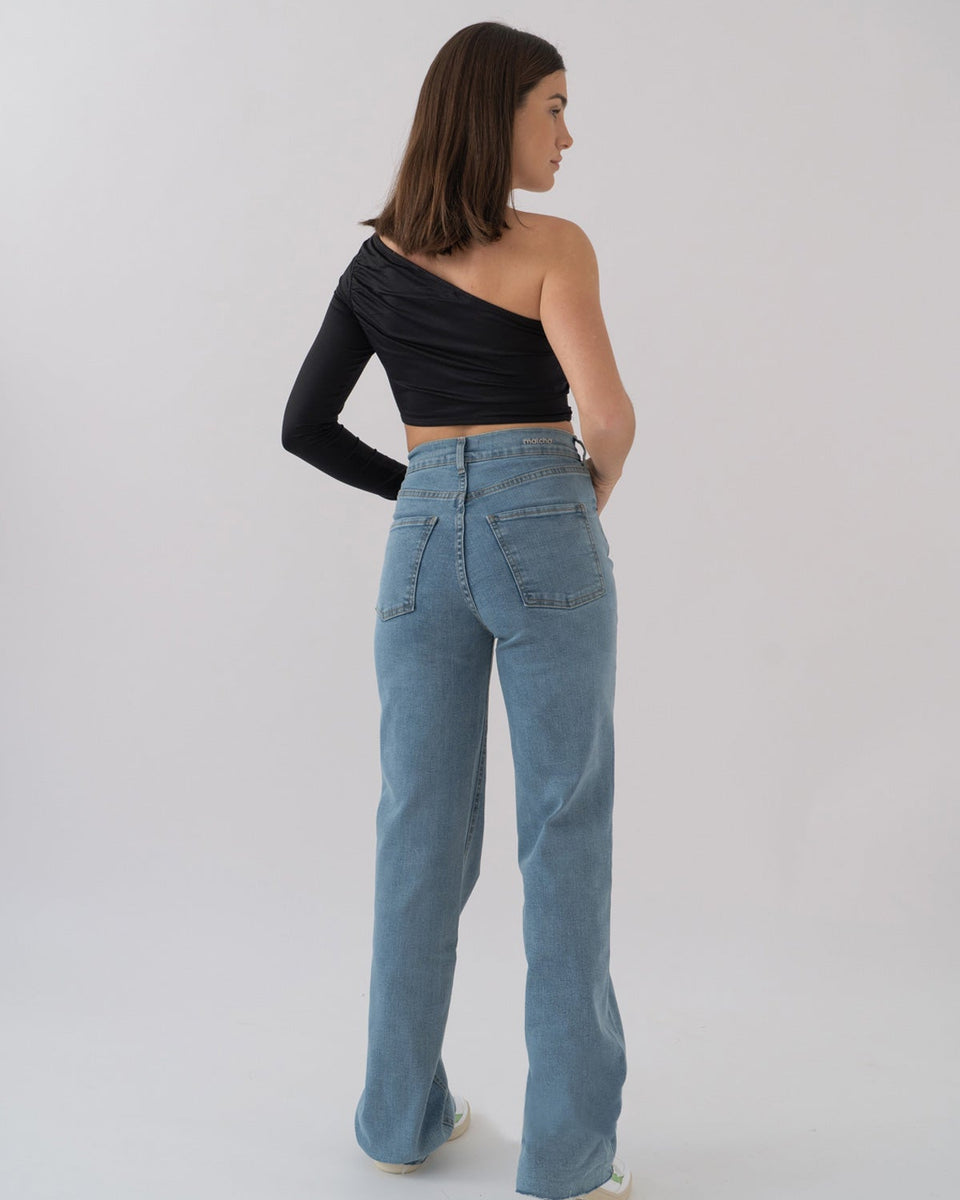 Prairie | Geniş Paçalı Açık Mavi Jean