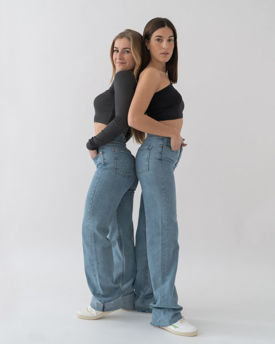 Prairie | Geniş Paçalı Açık Mavi Jean
