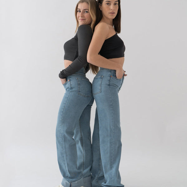 Prairie | Geniş Paçalı Açık Mavi Jean