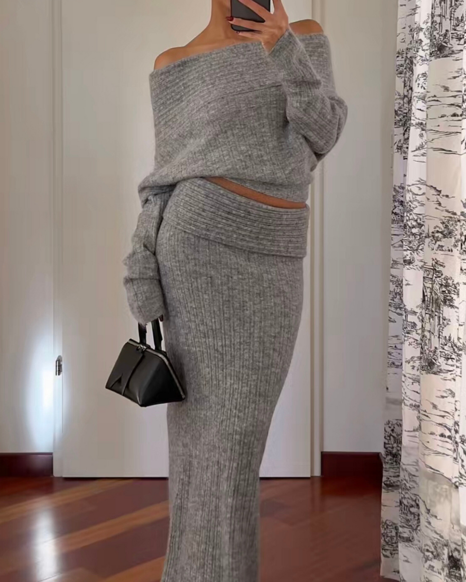 Viktoria™ - Örgü İkili Set