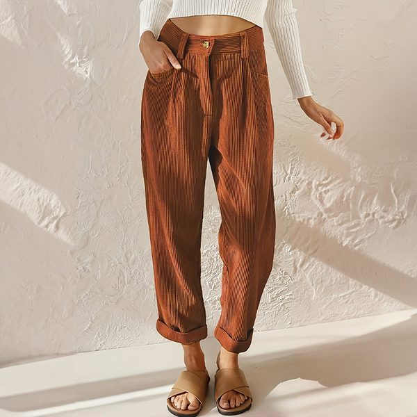 Elise | Rahat Kord Pantolon