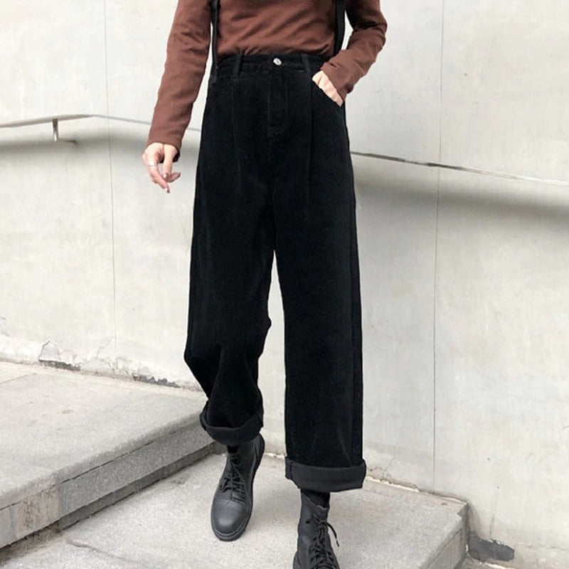 Emily - Yumuşak Kordon Pantolon