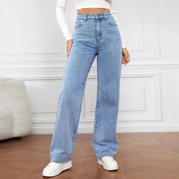 CLAIRE | Yüksek Bel Vintage Kot Pantolon