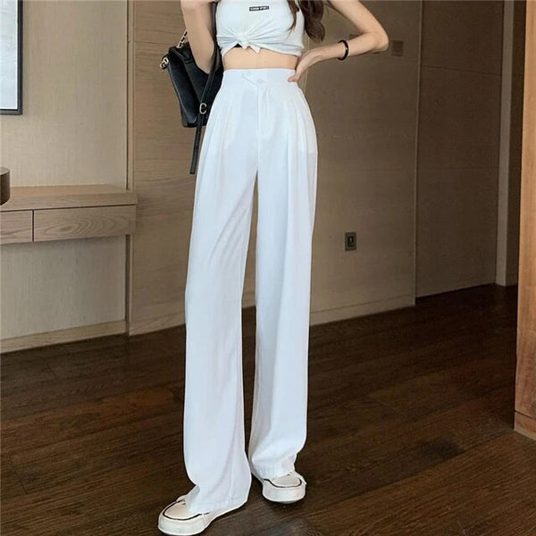 Rosa - Modern Kemerli Pantolon
